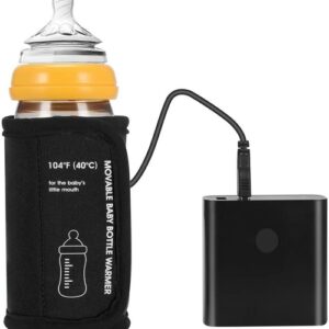 Baby Bottle Warmer Car Moveable USB Bottle Cup Heating Insulation Bag