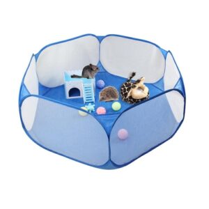 Portable Pet Playpen: Foldable And Scratch-Resistant Dog And Cat
