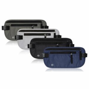 Extra Slim Money Belt and Passport Holder For Travel