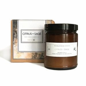 Citrus & Sage Soy Wax Candle