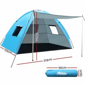 Weisshorn Camping Tent Beach Portable Hiking Sun Shade Shelter Fishing