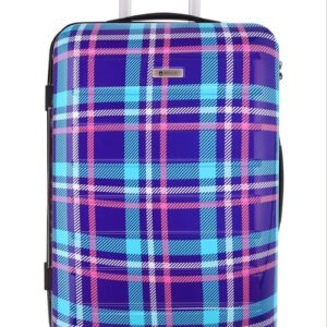 Luggage Suitcase 4 Wheels Trolley Bags for Travel Blue 20 inches