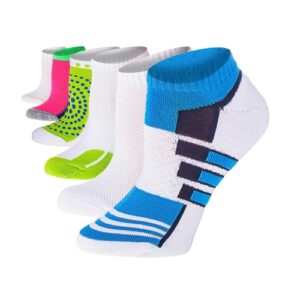 Women's 6 Pack Cushioned Comfort Hiking Multicolors Sporty Designs