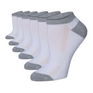 Women's 6 Pack Athletic Cushioned Comfort Running Pearl Grey Hiking