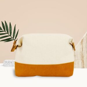Travel Buddy Toiletry Bag - Bliss Curry/Cream
